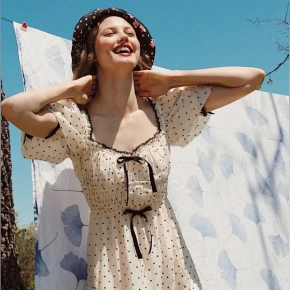 For Love And Lemons Dresses For Love Lemons Eden Dress Cream